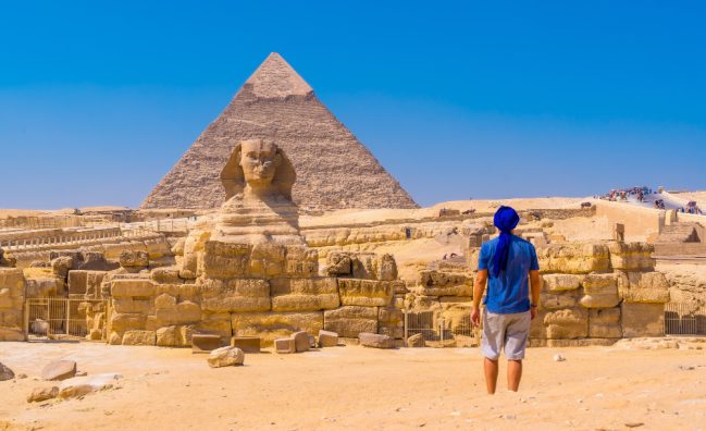 Explore the Great Pyramids – Tour includes full access inside the pyramids